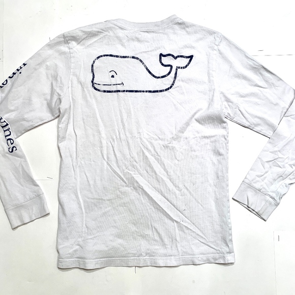Vineyard Vines Long Sleeve Tee Logo - Picture 4 of 6